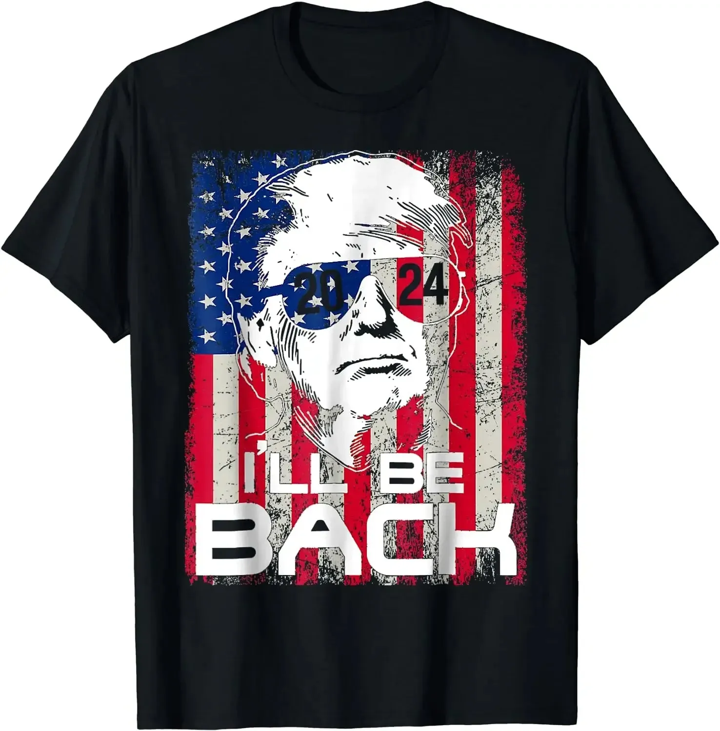 2024 Donald Trump President America USA Leisure T-shirts