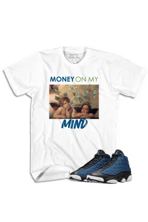 Air Jordan 13 "Money On My Mind" Tee Brave Blue