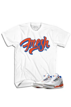 Air Jordan 3 "Fresh" Tee (Knicks Rival)