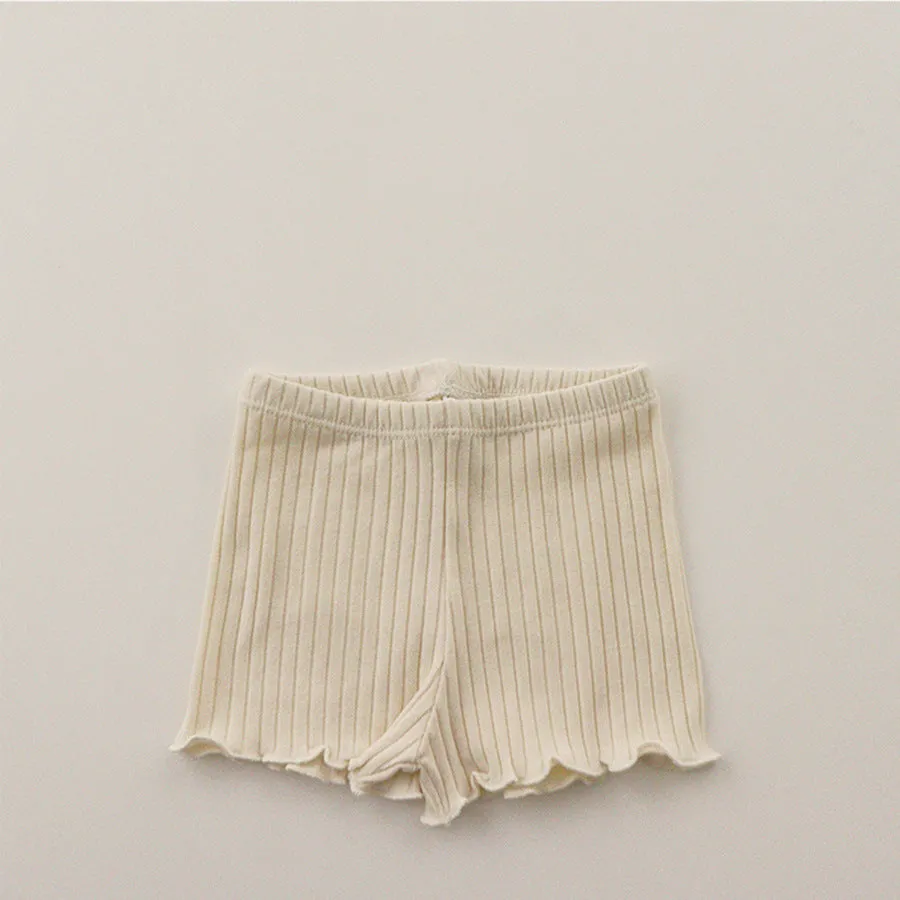 Baby Girls Ribbed Cotton Earthy Summer Set