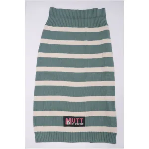 Bottle Green Knitted Turtleneck Dog Sweater