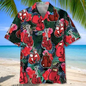 Boxing Tropical Hawaiian Shirt