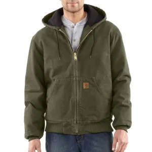 Mens Carhartt Sandstone Active Jacket - Durable & Insulated Workwear Outerwear for Cold Weather