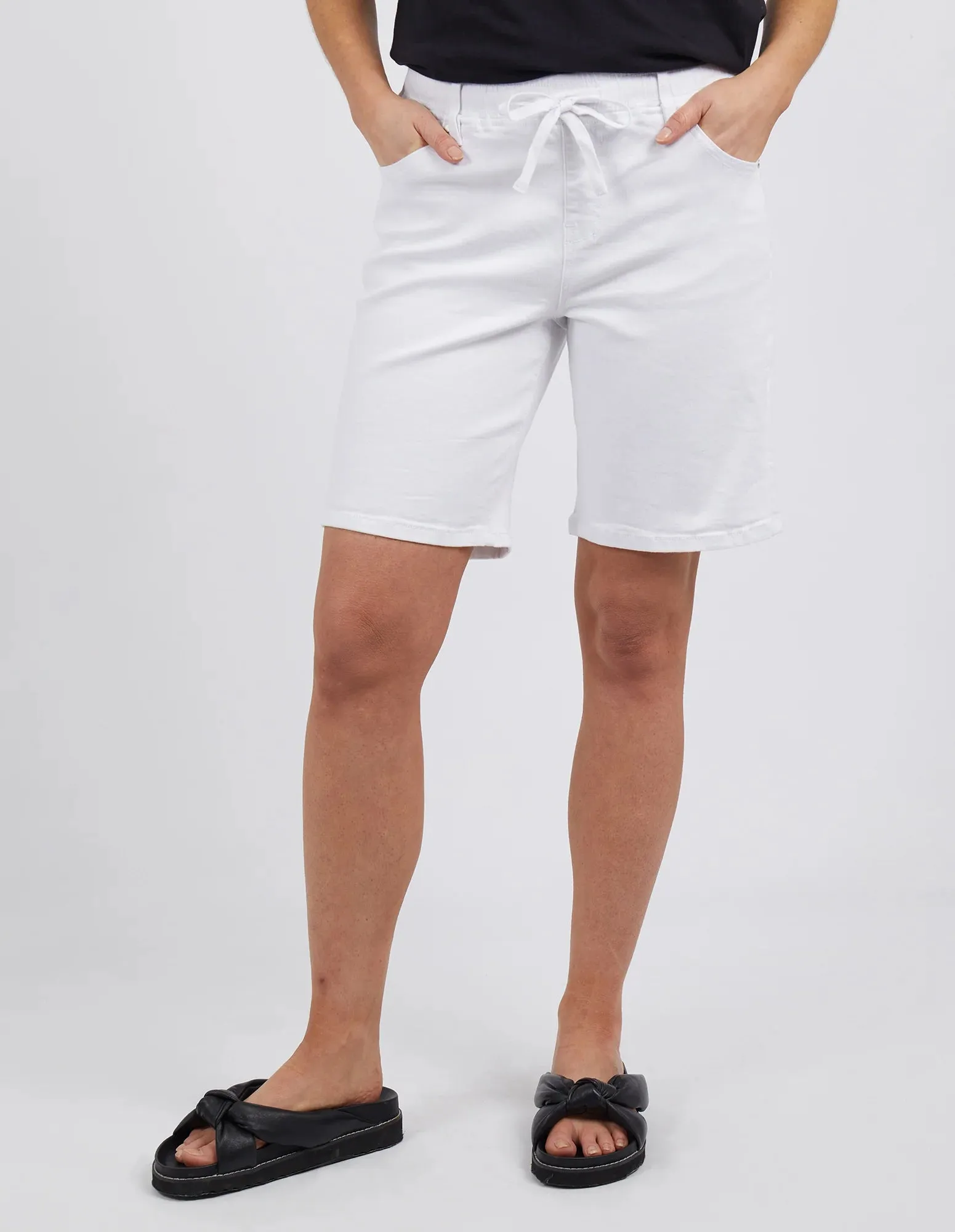 Gabby Bermuda Shorts - White