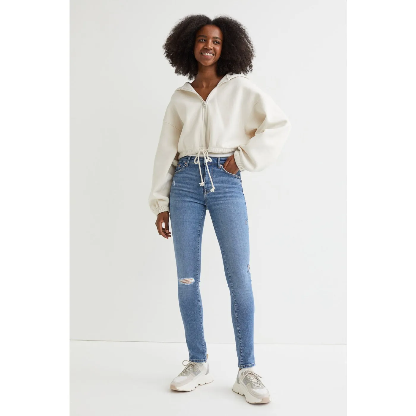 HM Shaping Jeans Light Blue