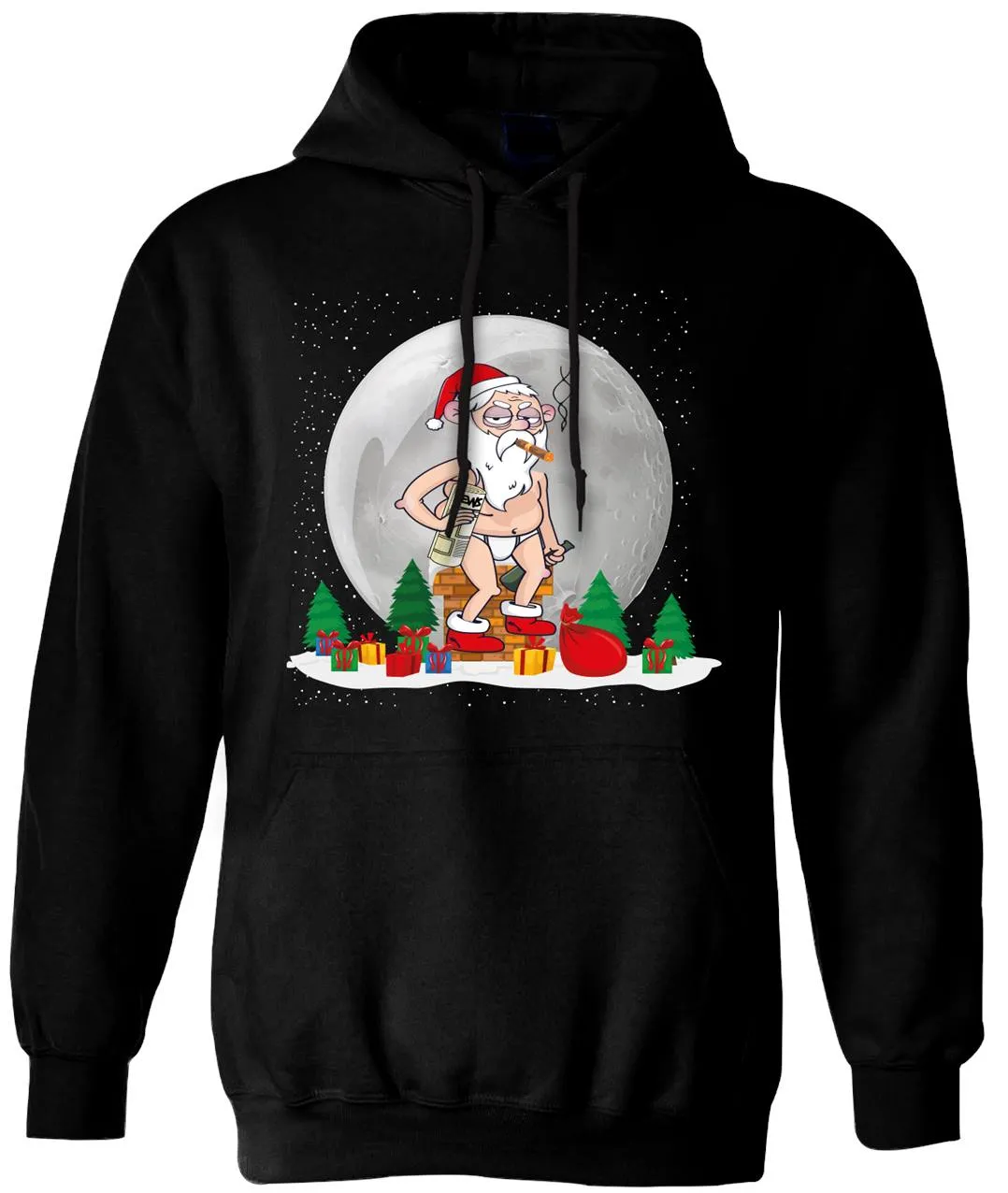 Hoodie - Ugly Weihnachtsmann