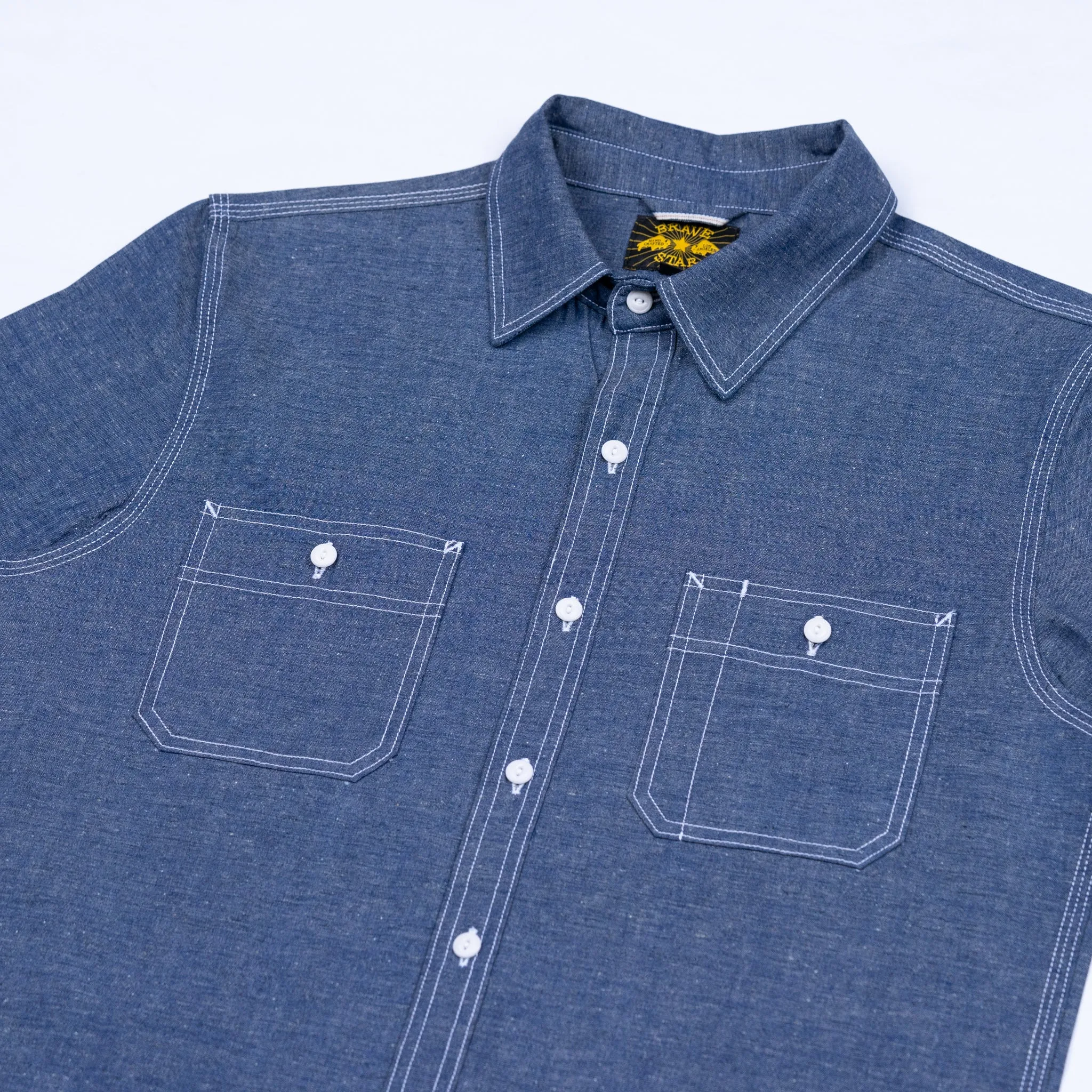 Iron Horse 7.5oz Selvage Chambray Work Shirt