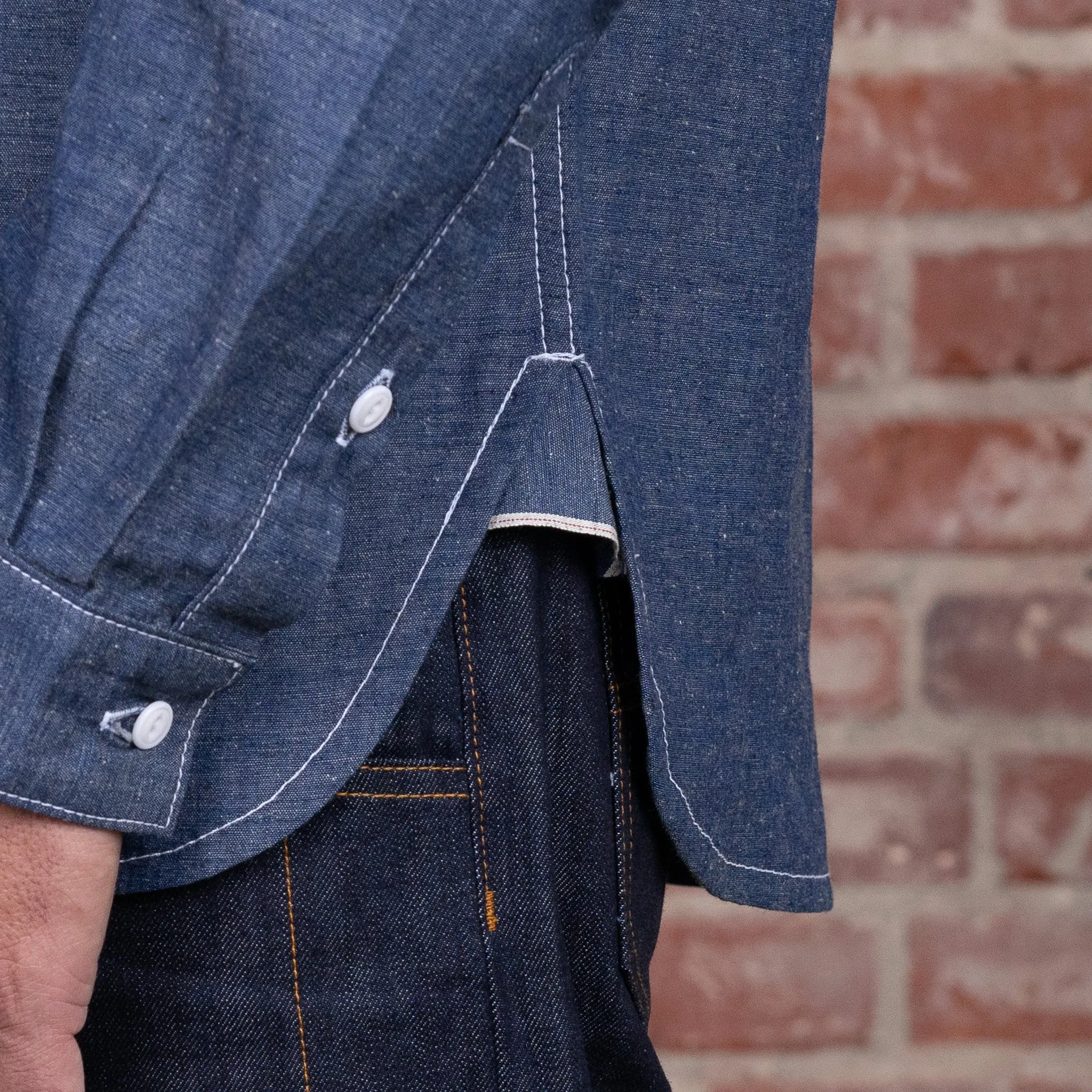 Iron Horse 7.5oz Selvage Chambray Work Shirt