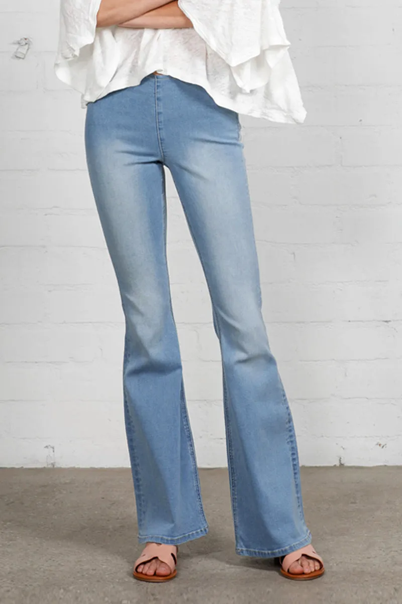 Lauren Banded Flare Jeans