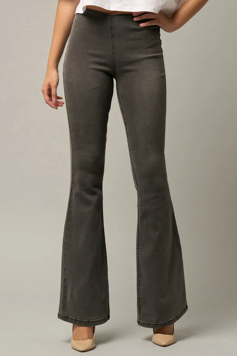 Lauren Banded Flare Jeans