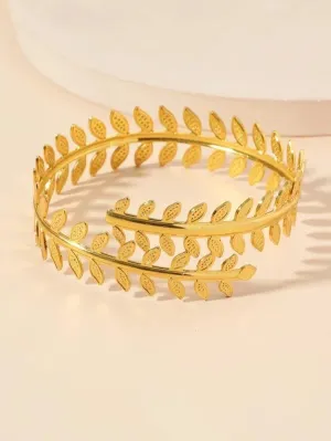 Leaf Design Arm Cuff