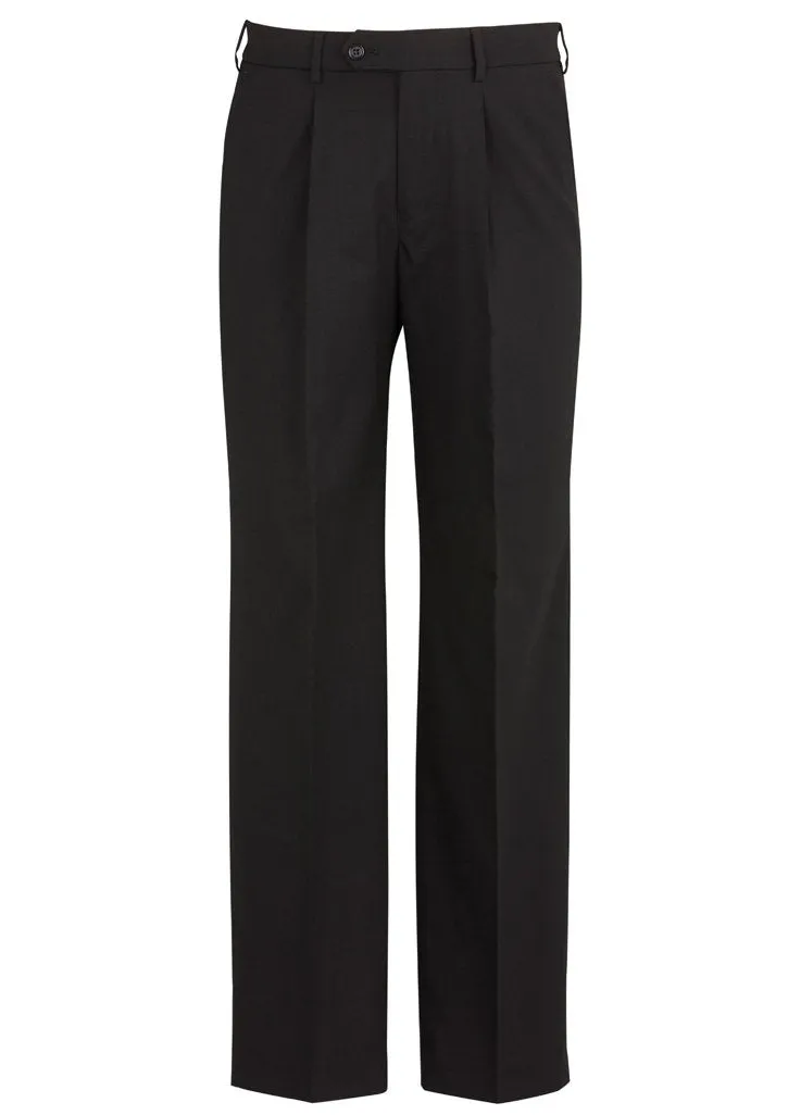 Mens One Pleat Pant Stout