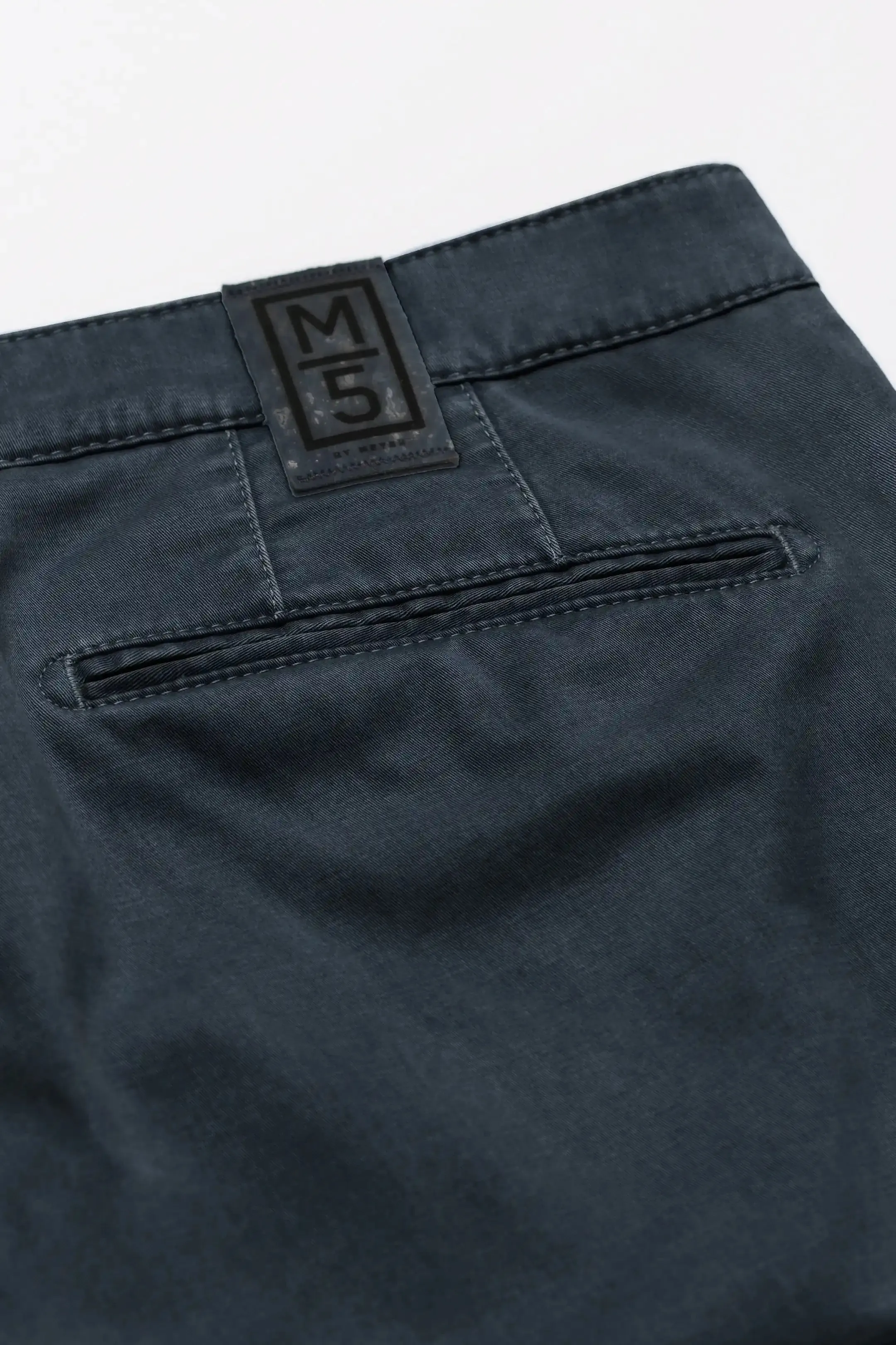 MEYER M5 Jeans - 6001 Soft Stretch Cotton Chinos - Blue