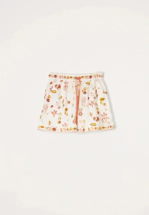 Nancybird Iris Shorts in Cream Shell