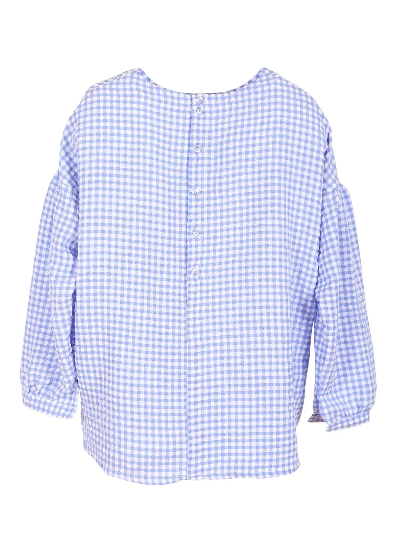 Olga de Polga - Suzanna Marrakesh Blouse - Blue / Cotton