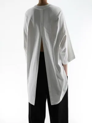 OVERSIZED BACK SLIT T-SHIRT