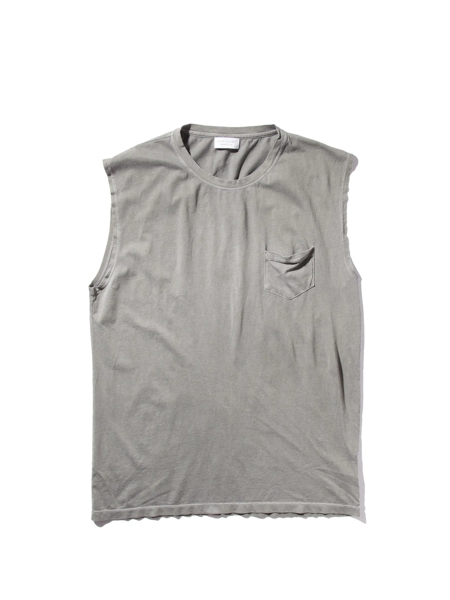 Oversized Sleeveless Pocket Tee