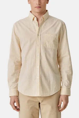 Portuguese Flannel Atlantico Stripe Shirt (Yellow)