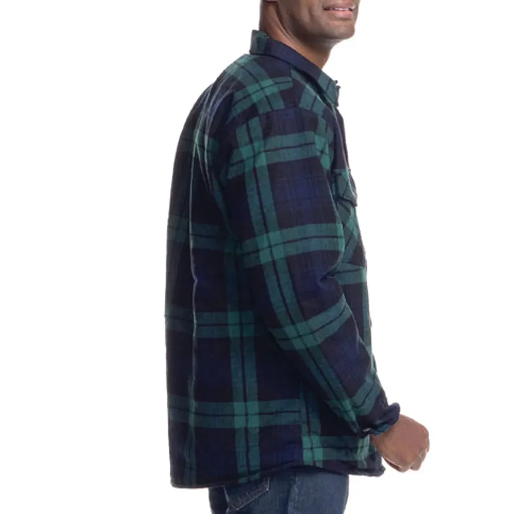 Quilt Lined Premium Flannel Work Shirt