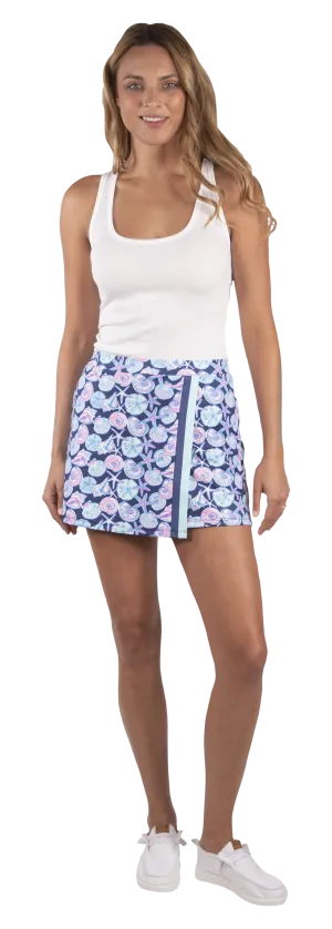 Seashell Athletic Skort by Simply Southern