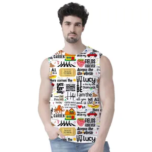 The Beatles AOP Sleeveless T shirt