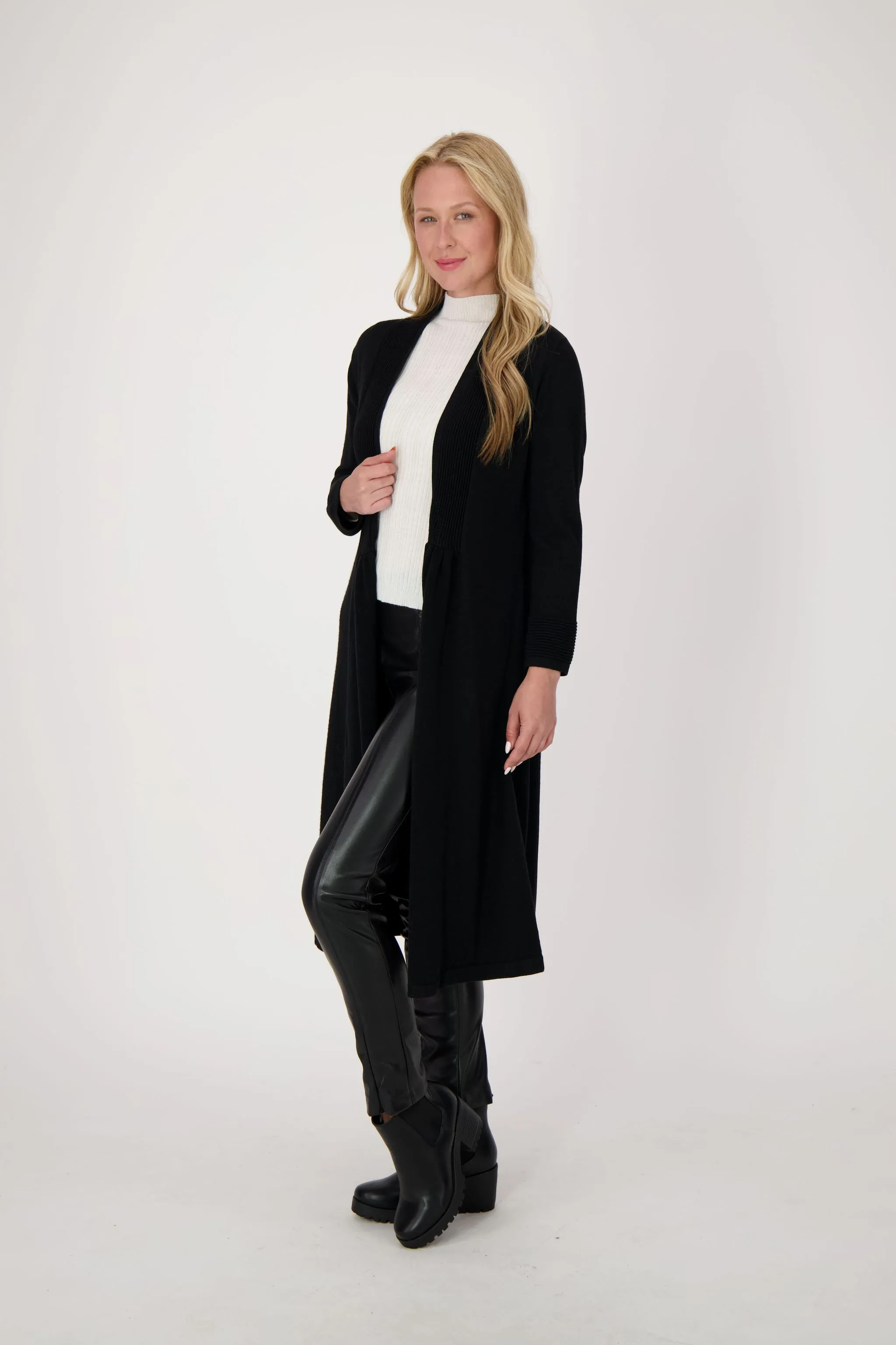 Tuxedo Front Sweater Cardigan