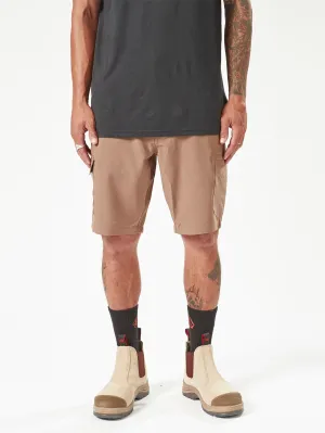 Volcom Workwear Slab Hybrid Shorts - Brindle