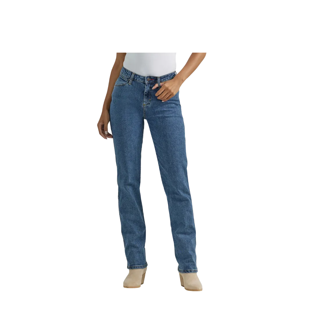 Wrangler Women's Cowboy Cut Slim Fit Stretch Stonewash Jean